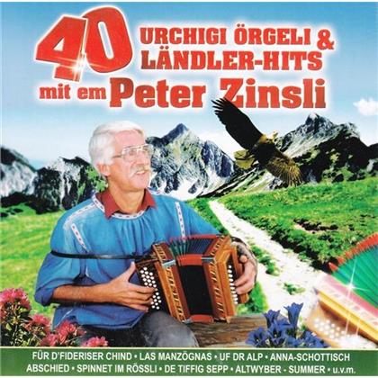 Peter Zinsli - 40 Urchigi Örgeli & Ländler 2 (2 CDs)