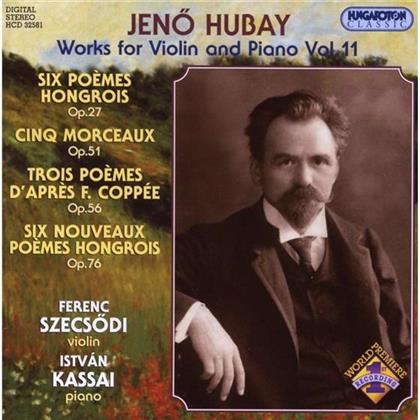 Ferenc Szecsodi (Violine) & Jenö Hubay - Werke Fuer Violine & Klavier