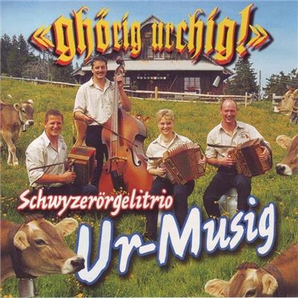 Schwyzerörgeli Trio Ur-Musig - Ghörig Urchig
