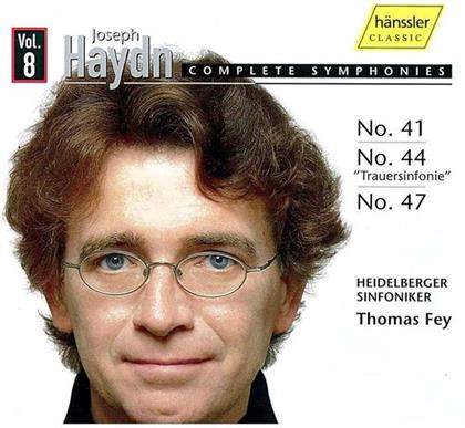 Fey Thomas / Heidelberger Sinfoniker & Joseph Haydn (1732-1809) - Sinfonien 41, 44, 47