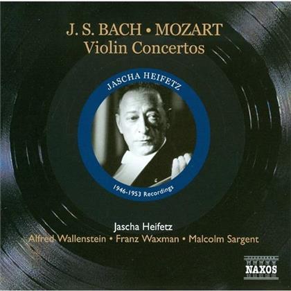 Jascha Heifetz & Bach/Mozart - Violinkonzerte