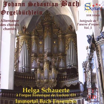 Helga Schauerte & Johann Sebastian Bach (1685-1750) - Werk Fuer Orgel (2 CDs)