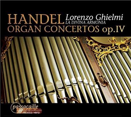 Lorenzo Ghielmi & Georg Friedrich Händel (1685-1759) - Konzert Fuer Orgel Op4/1-6