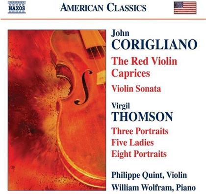 Quint/Wolfram & Corigliano/Thomson - Violinson/Red Violin Caprices