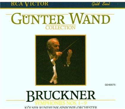 G./Krso Wand & Anton Bruckner (1824-1896) - Sinfonien 1-9 (10 CDs)
