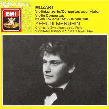 Sir Yehudi Menuhin & Wolfgang Amadeus Mozart (1756-1791) - Violinkonzert 3,7