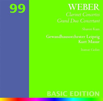 Kam/Masur/Gol & Carl Maria von Weber (1786-1826) - Clarinet Concertos No.1&2