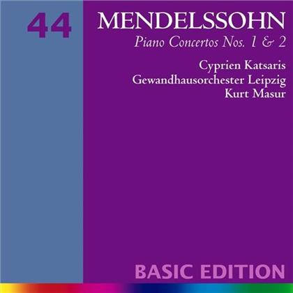 Katsaris/Masur/Gol & Felix Mendelssohn-Bartholdy (1809-1847) - Piano Concertos No.1&2