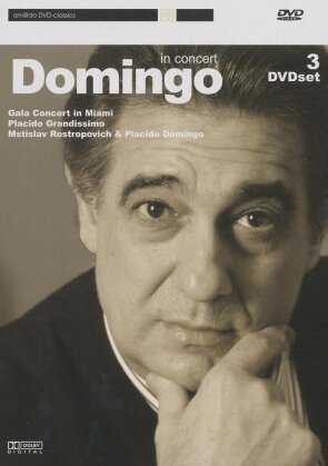 Plácido Domingo - In Concert (Box, 3 DVDs)