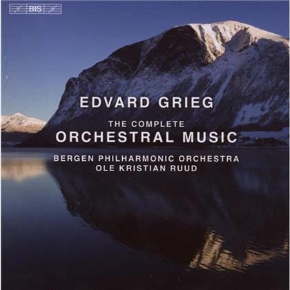 --- & Edvard Grieg (1843-1907) - Orchesterwerke Komplett (8 CDs)