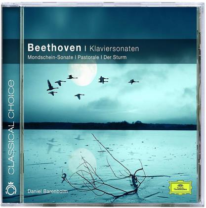 Daniel Barenboim & Ludwig van Beethoven (1770-1827) - Klaviersonate 14/15/17