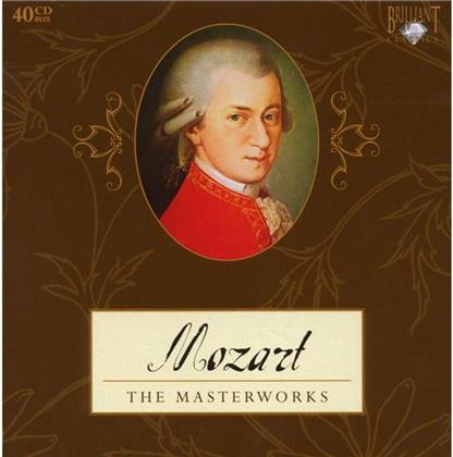 Various & Wolfgang Amadeus Mozart (1756-1791) - Meisterwerke (40 CDs)