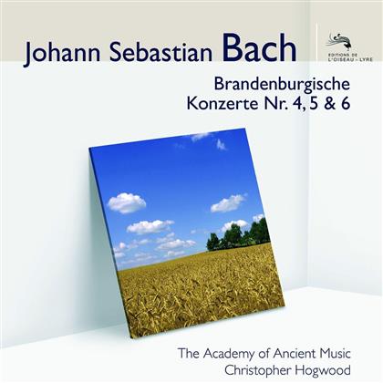 Christopher Hogwood & Johann Sebastian Bach (1685-1750) - Brandenburgische Konzerte 4-6