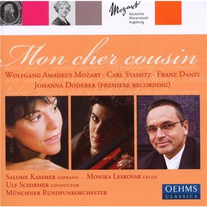 Kammer/Leskova & Doderer/Stamitz/Mozart - Mon Cher Cousin/Cellokonzert