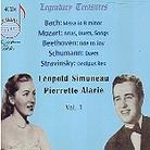 Léopold Simoneau & Bach/Beethoven/Mozart/Schumann - Bach, Beethoven, Mozart, Schumann (4 CDs)