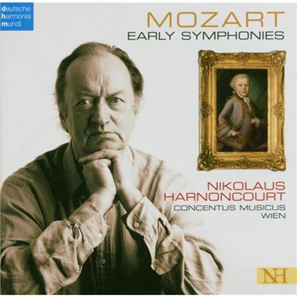 Nikolaus Harnoncourt & Wolfgang Amadeus Mozart (1756-1791) - Early Symphonies (7 CDs)