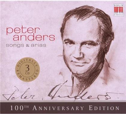 Peter Anders & Schubert/Schumann/Brahms U.A. - Songs & Arias (3 CDs)