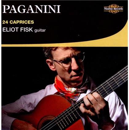 Fisk Elliott, Gitarre & Nicol&ograve; Paganini (1782-1840) - Caprice Op1/1-24 (Berabeitung)