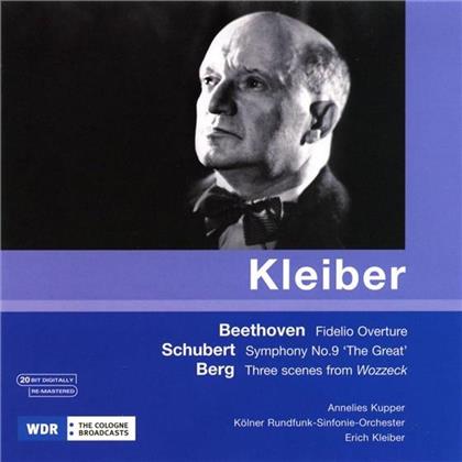 Annelies Kupper & Schubert/Berg/Beethoven - Sinf.9/Wozzeck-Szenen/Fidelio