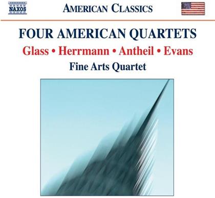 Fine Arts Quartet & Glass/Evans/Herrmann - Streichquartette