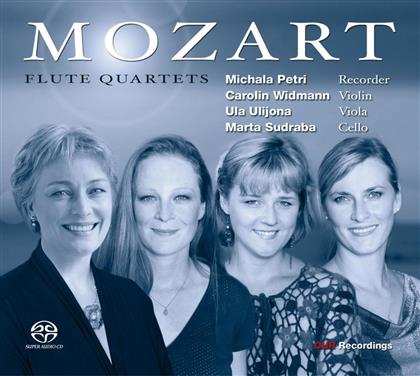 Michala Petri & Wolfgang Amadeus Mozart (1756-1791) - Flötenquartette (SACD)