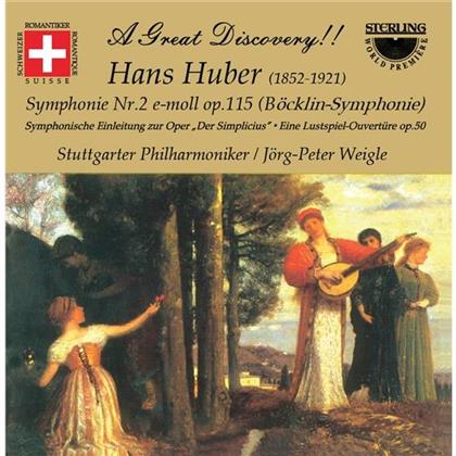 Weigle Jörg-Peter/Po Stuttgart & Hans Huber (1852-1921) - Sinfonie Nr2