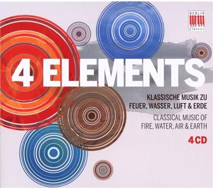 4 Elements - Klassische Musik Zu Feuer, Wasser, Luft & Erde (4 CDs)