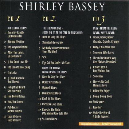 Shirley Bassey - Legend Begins Plus