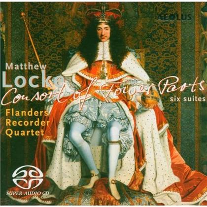 Flanders Blockfloetequartett & Matthew Locke (1622-1677) - Suite Fuer Blockfloete Quartet