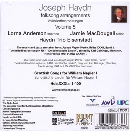 Anderson Lorna / Macdougall Jamie & Joseph Haydn (1732-1809) - Scottish Songs Vol. 5 (3 CDs)