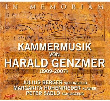 Berger/Hoehenrieder/Sadlo & Harald Genzmer 1909-2007 - In Memoriam - Kammermusik