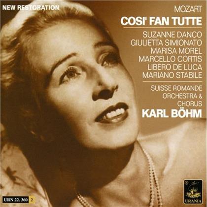 Danco, Simionato, Luca, Cortis & Wolfgang Amadeus Mozart (1756-1791) - Cosi Fan Tutte (2 CD)