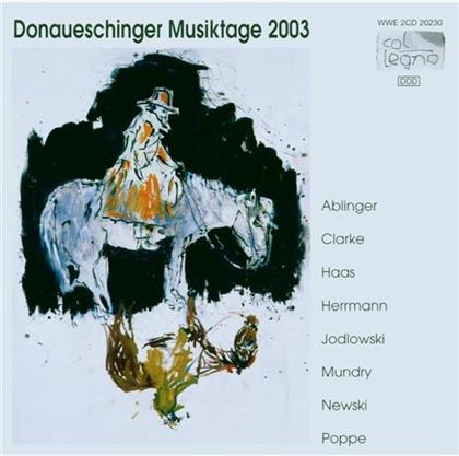 --- & --- - Donaueschinger Musiktage 2003 (2 CDs)