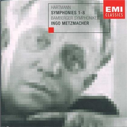 Bamberger Symphoniker & Karl Amadeus Hartmann (1905-1963) - Sinfonie 1-8 (3 CDs)
