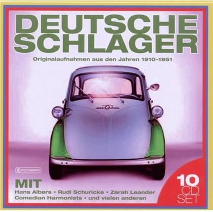 Deutsche Schlager - Various - Wallet Box (10 CDs)