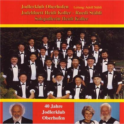 Jodlerklub Oberhofen - 40 Jahre