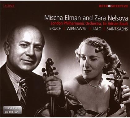Elman M./Nelsova Z. & Bruch/Wieniawski/Lalo - Violin-&Cellokonzerte (2 CDs)