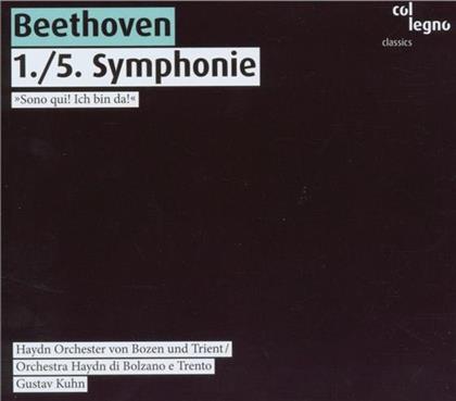 Haydn Orchestra Bolzano & Tren & Ludwig van Beethoven (1770-1827) - Sinfonie Nr1 Op21, Nr5 Op67