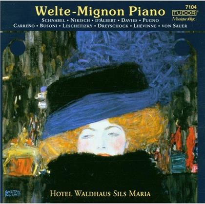 Welte-Mignon, Piano & Christoph Marthale - Hotel Waldhaus Sils-Maria