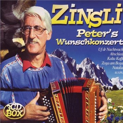Peter Zinsli - Peters Wunschkonzert (3 CDs)