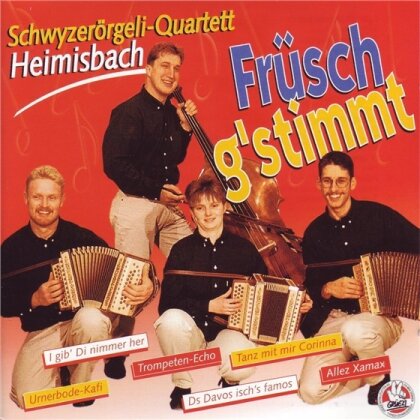 Schwyzerörgeli-Quartett Heimis - Früsch G'stimmt