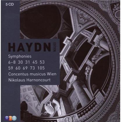 Harnoncourt/Cmw & Joseph Haydn (1732-1809) - Vol.1Symphonies/Piano Conto (5 CD)