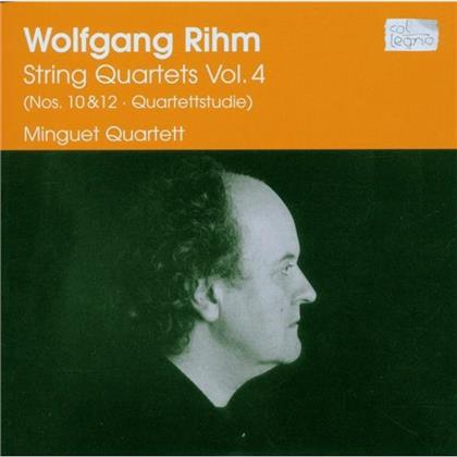 Minguet Quartett & Wolfgang Rihm (*1952) - Quartett Nr10, Nr12 Vol 4