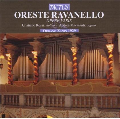 Rossi Cristiano/Macinanti Andrea & Oreste Ravanello - Opere Varie - Organo E Violino