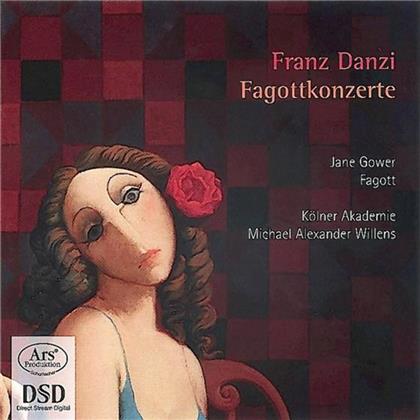 Gower Jane/Willens Michael/Kölner Akad. & Franz Danzi (1763-1826) - Forgotten Treasures 2 Fagottkonzerte (SACD)