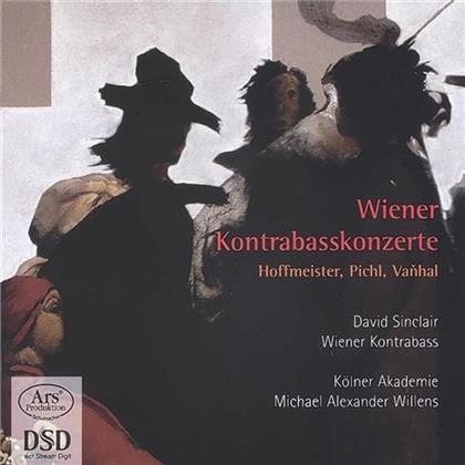 Sinclair David/Willens Michael Alexander & Hoffmeiser Franz Anton/Pichl/Vanhal/ - Forgotten Treasures 3 - Kontrabasskonz.