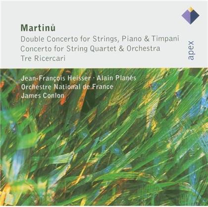 Conlon James / Onf / Heisser / Camos & Bohuslav Martinu (1890-1959) - Doppelkonzert F.Streichqu.