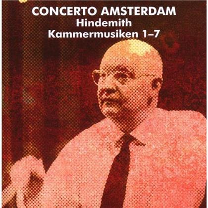 Concerto Amsterdam & Paul Hindemith (1895-1963) - Kammermusik No.1-7 (2 CD)