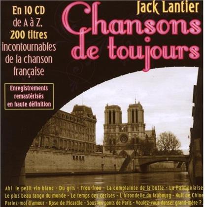 Jack Lantier - France, Chansons De Toujours (10 CDs)