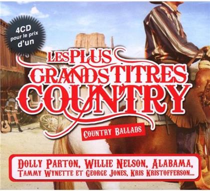 Les Plus Grands Titres Country - Various (4 CDs)